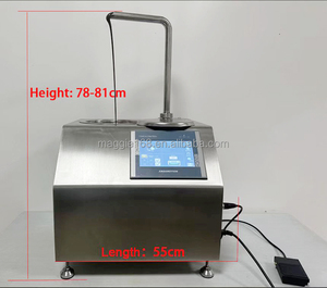 Máquina Comercial Automática para Recubrir con <span class=keywords><strong>Chocolate</strong></span>, con Sistema Integrado de Templado, Fusión y Recubrimiento, Equipo de Acero Inoxidable - Product Image 2