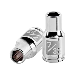 BOX 6 Chiave a bussola a 6 punte da 7/32 pollici, attacco da 1/4 di pollice, TRUPER - Product Image 1