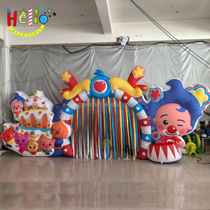 Tổ chức sự kiện trang trí <span class=keywords><strong>Inflatable</strong></span> phim hoạt hình vòm plim plim Đảng trang trí sân khấu <span class=keywords><strong>Inflatable</strong></span> nền vòm - Product Image 1