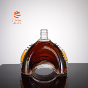 <span class=keywords><strong>Bicchieri</strong></span> <span class=keywords><strong>e</strong></span> Bottiglie Personalizzati di Alta Qualità per Vodka <span class=keywords><strong>e</strong></span> Whisky, Forme Irregolari da 500ml, 700ml, 750ml - Product Image 1