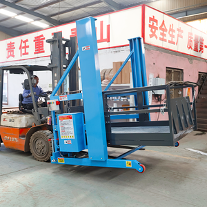 手动推拉式电动货物升降机 2-3吨负载能力 高锰钢结构 1700毫米装卸 - Product Image 5