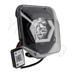 YHMOTO LED Scheinwerfer App Control RGB Faro <b>Angel</b> Eyes <b>Lighting</b> System for Husqvarna FC TC TE FE 125 250 300 350 450 Parts - Product Image 5