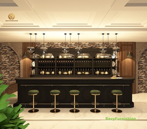 Moderne barconcepten voor hotels, op maat gemaakte nachtclubbarindeling, commerciële bar voor clublounges - Product Image 6