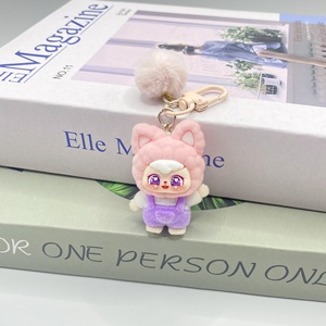 Boneka Kucing Sweety Baru, Gantungan Kunci Kreatif, Aksesoris Hadiah, Liontin Lucu untuk Wanita & Anak Perempuan, Hiasan Gantungan Kunci - Product Image 5