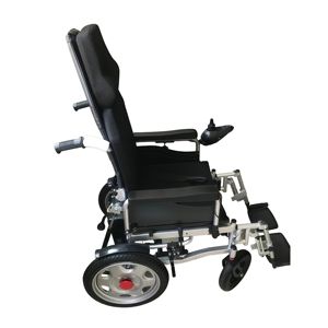 Silla de ruedas eléctrica institucional de servicio pesado con ruedas y frenos de aleación mejorados - Product Image 3