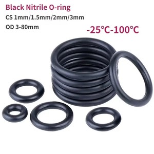 Kit Surtido de 225 Juntas Tóricas NBR Negras de 18 Tamaños, Juego de Juntas de Goma Métricas para Reparaciones de Plomería, Sellos Resistentes a Altas Temperaturas - Product Image 3