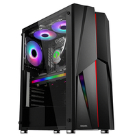 Ordinateur de jeu PC de bureau avec refroidissement par eau personnalisé, processeur Core i9 9900K, carte graphique RTX 2080 Ti 11G, 16 Go de DDR4, SSD 1 To