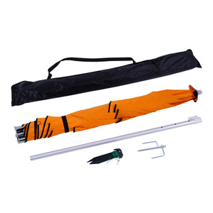Parasol de pêche pliable 2,2-2,4 mètres en tissu Oxford avec armature en fibre de verre pour extérieur - Product Image 3
