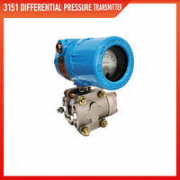 Transmetteur de pression différentielle intelligent WEDONE IP67 LCD HART Modèle WD3151DP Précision 0,075 % pour le traitement de l'eau et les produits chimiques