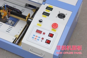 Máquina de grabado láser de escritorio eléctrica 3020 CO2 40W/50W para madera/papel/PVC/sello - Product Image 4