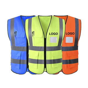 Chaleco Reflectante Personalizable CITICITY, Chaqueta de Alta Visibilidad con Múltiples Bolsillos, Chaleco de Seguridad Industrial con Cinta Reflectante - Product Image 2