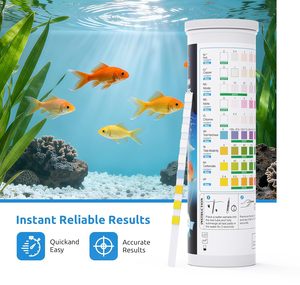 Tiras Reactivas para Acuario Seaoura SR-901 9 en 1, Kit <span class=keywords><strong>de</strong></span> Prueba <span class=keywords><strong>de</strong></span> Agua para Peceras, Preciso para Medir pH, Nitratos, Nitritos, Dureza y Cloro - Product Image 5