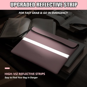 <span class=keywords><strong>Bolsa</strong></span> de <span class=keywords><strong>dinero</strong></span> ignífuga con cierre de cremallera <span class=keywords><strong>Bolsa</strong></span> de almacenamiento de seguridad Sobre <span class=keywords><strong>para</strong></span> almacenar efectivo y pasaporte - Product Image 4