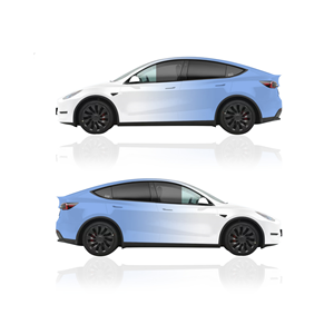 PVC <span class=keywords><strong>Gradient</strong></span> sơn xe thay đổi màu phim Sticker cá nhân tự động graffiti vinyl bọc TPU bảo vệ sửa đổi cơ thể - Product Image 4