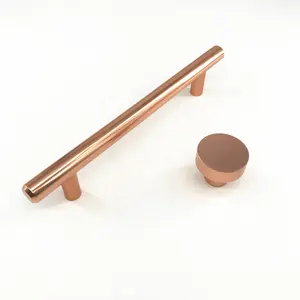 CHINA T Bar Kitchen Cabinet Cupboard <strong>Drawer</strong> Rose <strong>Gold</strong> Handle <strong>Pull</strong> - Product Image 4
