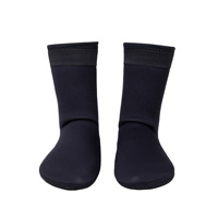 Chaussettes de plongée en néoprène de 3 mm pour hommes et femmes, résistantes au froid, imperméables, pour la plage et la natation, sports nautiques, modèle DQL-009, tailles 30-45