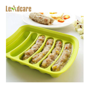 सिलिकॉन सॉसेज मोल्ड बेबी फूड सप्लीमेंट उपकरण रचनात्मक घर घर का बना हुआ दूध गर्म कुत्ता बेकिंग मोल्ड - Product Image 3