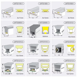 Tira de luces de PVC impermeable para exteriores IP67 personalizada 112LEDs/M 8mm 12V jardín RGB LED luz de neón decoración Flexible para hoteles - Product Image 4
