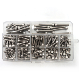 Kit de Tornillos de Cabeza Hexagonal OEM, Acero Inoxidable 304 316, Tornillos Hexagonales DIN912 M5, Tornillos Allen para Ingeniería Industrial - Product Image 2