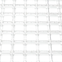 Plateau en feuille de PET transparente et recyclable pour produits de quincaillerie, emballage de présentation ultra-transparent, boîte sous blister sous vide