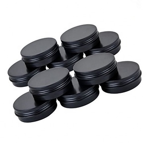 4 Oz Aluminum <strong>Tins</strong> Cans Round Storage Jars Containers Screw Lids <strong>Metal</strong> <strong>Tins</strong> Travel <strong>Tins</strong> Cosmetic Refillable Containers - Product Image 5