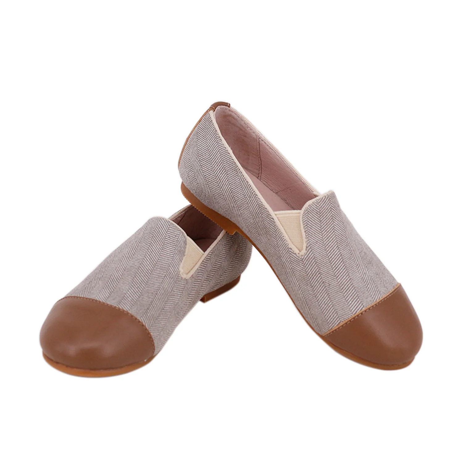 Производство, оптовая продажа, профессиональная пользовательская детская обувь для девочек, мокасины из натуральной кожи на плоской подошве для мальчиков