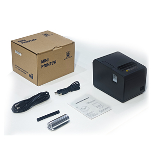 Impresora Térmica <span class=keywords><strong>de</strong></span> Recibos <span class=keywords><strong>de</strong></span> Alta Velocidad 260 mm/s 80 mm con Cortador Automático, Impresora POS USB+LAN+Serial para Restaurante, Windows, Android, IOS - Product Image 5