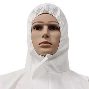 Combinaison de protection Junlong pour salle blanche, en <span class=keywords><strong>film</strong></span> microporeux laminé, imperméable, anti-coupure, antistatique, homologuée Type 5/6 - Product Image 6