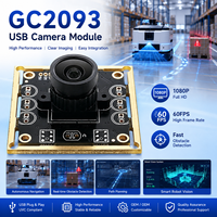 Module de caméra USB GC2093 1080P 60fps avec WDR pour la détection d'obstacles et la navigation autonome des robots