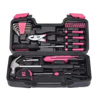 Juego de Herramientas Manuales Profesionales de 39 Piezas, Estuche Rígido, 1 Año de Garantía, Portátil, para Uso Doméstico, Soporte Personalizado OEM/ODM, Estándar de Zhejiang