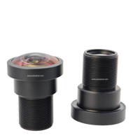 Lente Impermeable de Montura S de 1/1.8'' 196 Grados M12 F1.6 de Gran Apertura, 5 Elementos, 3 Grupos, para Drones de Vigilancia 4K