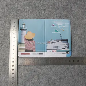고품질 PVC 플라스틱 ID 카드 파우치 인쇄와 부드러운 비닐 은행 신용 카드 홀더