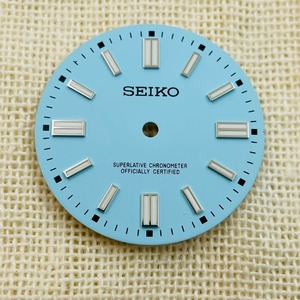 Accesorios de Lujo para Relojes NH35, Esfera Modificada de 28.5mm, Escala de Agujas Luminosas Verdes de Lujo, Accesorios Metálicos para Relojes NH36 - Product Image 3