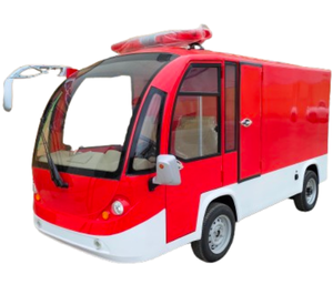 Vehículo utilitario de <span class=keywords><strong>4</strong></span> plazas, carrito de golf eléctrico de lujo, camión de bomberos personalizado, cabina de autobús con aire acondicionado y CE - Product Image 1