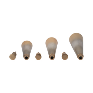 Set di vasi conici in vetro, moderni vasi decorativi per fiori, centrotavola per soggiorno, decorazione per la casa. - Product Image 6