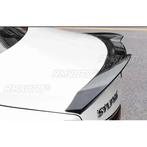 Kit carrosserie pour Nissan SYLPHY 2020-2023, aileron arrière pour Nissan SYLPHY, aileron de coffre, style carbone, accessoires de voiture - Product Image 5