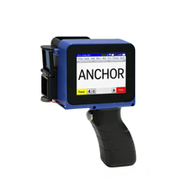 Impresora de Inyección de Tinta Portátil Mini de 12.7mm, con Batería, Pantalla Táctil, Capaz de Imprimir Códigos de Barras 2D, Fechas, Números, Etiquetas, Medios Flexibles/para Huevos