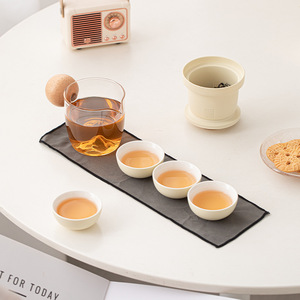 Portable Kung Fu Tea Set One Pot Four Cups Quick Guest Outdoor Camping Coffee Tea Brewing Kit Travel Tea Set - Product Image 2