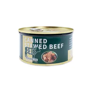 3 Years Long Shelf-Life Canned Food Braised Flavor Canned Stewed Beef