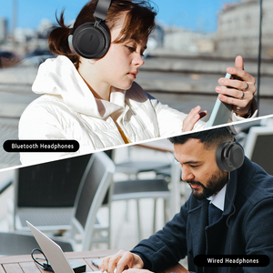 Cảm ứng Bảng điều chỉnh 5.2 <span class=keywords><strong>Bluetooth</strong></span> tiếng ồn hủy bỏ tai nghe OEM với microphone không dây Tai nghe có dây cho du lịch/làm việc/trò chơi - Product Image 5