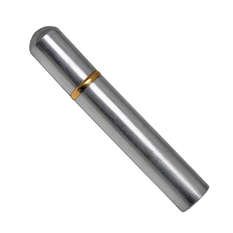 Индивидуальная сигарная трубка коробка с одной винтовой крышкой для сигар переносная алюминиевая сигарная трубка хьюмидор