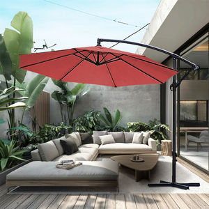 बेहतर गुणवत्ता वाली कैंटिलीवर पेटियो छतरी सनशेड वाटरप्रूफ गार्डन रेस्तरां समुद्र तट आउटडोर फांसी छतरी - Product Image 1