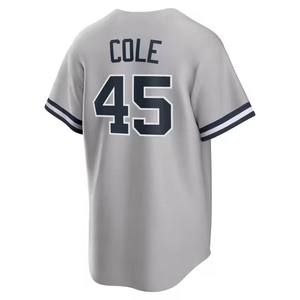 Maillot de baseball cousu 2026 unisexe taille S antibactérien en stock Derek Jeter # 2 Aaron Judge # 99 Anthony Volpe # 11 Gerrit Cole Nouveau - Product Image 4