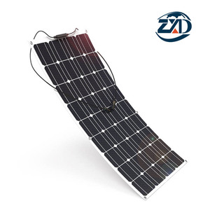 Zxd <span class=keywords><strong>PV</strong></span> <span class=keywords><strong>150W</strong></span> có thể gập lại linh hoạt bảng điều khiển năng lượng mặt trời Silicon đơn tinh thể 100W 200W hệ thống điện 12V 24V - Product Image 3