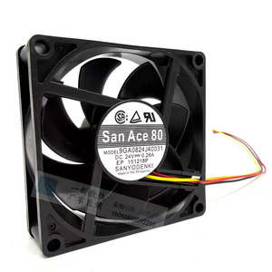 ซานโยเดนกิพัดลมระบายความร้อนแบบแกน 9GA0824J40031 24V 0.28A 80 มม. พัดลมอุตสาหกรรม - Product Image 1
