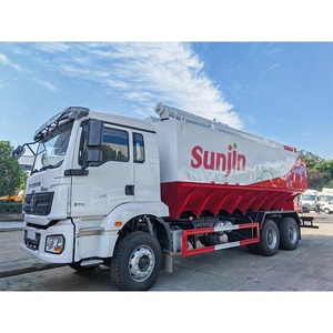 Camión de Transporte de Alimento para Pollos Marca SHACMAN, Nuevo, 4X2 6X4 8x4, Diésel, Camión Cisterna para Granos a Granel - Product Image 4
