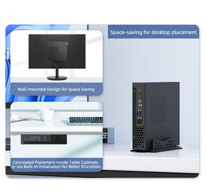 Ordinateur de bureau mini de haute qualité avec processeur <span class=keywords><strong>Intel</strong></span> I3-7100, double cœur, quatre threads, pour les entreprises, les bureaux, les terminaux commerciaux, l'utilisation à domicile - Product Image 4