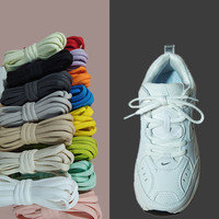 Vente en gros Lacets plats athlétiques élastiques en demi-cercle en polyester multicolore Airforce 1