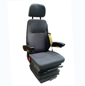 ที่นั่งคนขับแบบไวยากรณ์ที่นั่งแบบกลไกเครื่องขุดพร้อมระบบกันสะเทือนแบบกลไก - Product Image 1