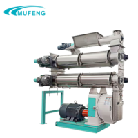 Mufeng 0.5-10 T Ligne de production clé en main de granulés d'aliments aquatiques pour l'extrusion de granulés flottants pour poissons